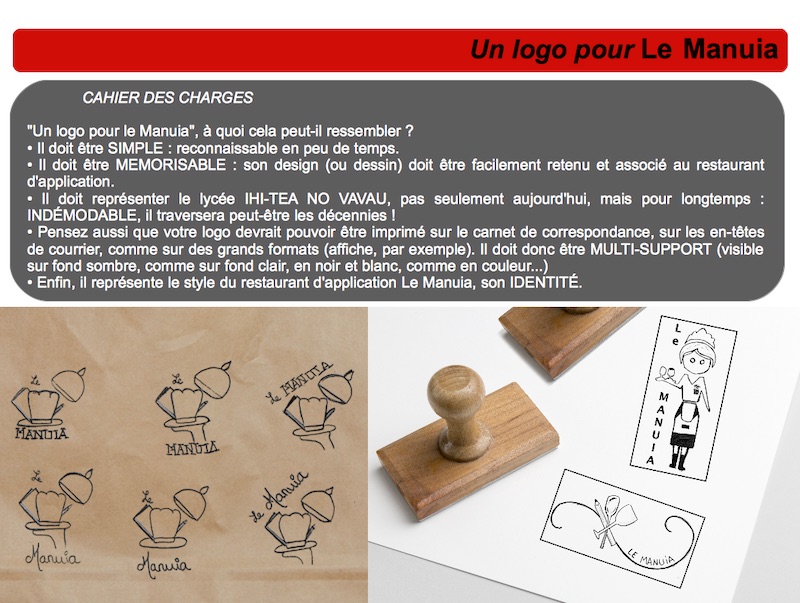 logo Le Manuia 02 cahier des charges