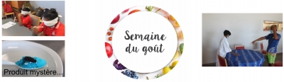 Semaine du gout avec les classes de 6eme 2 et CPAP PMH
